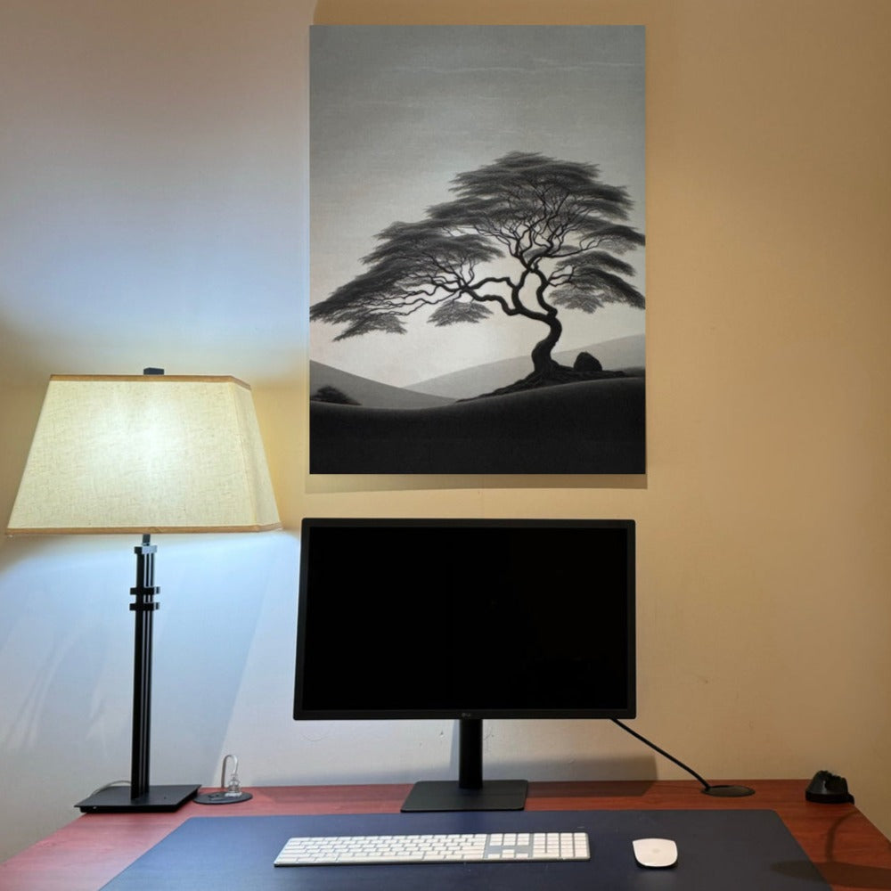 Acoustic Art with Mood Impressionist Design. Large 12 thick panels for Home Office Studios Cafe Bars & more.